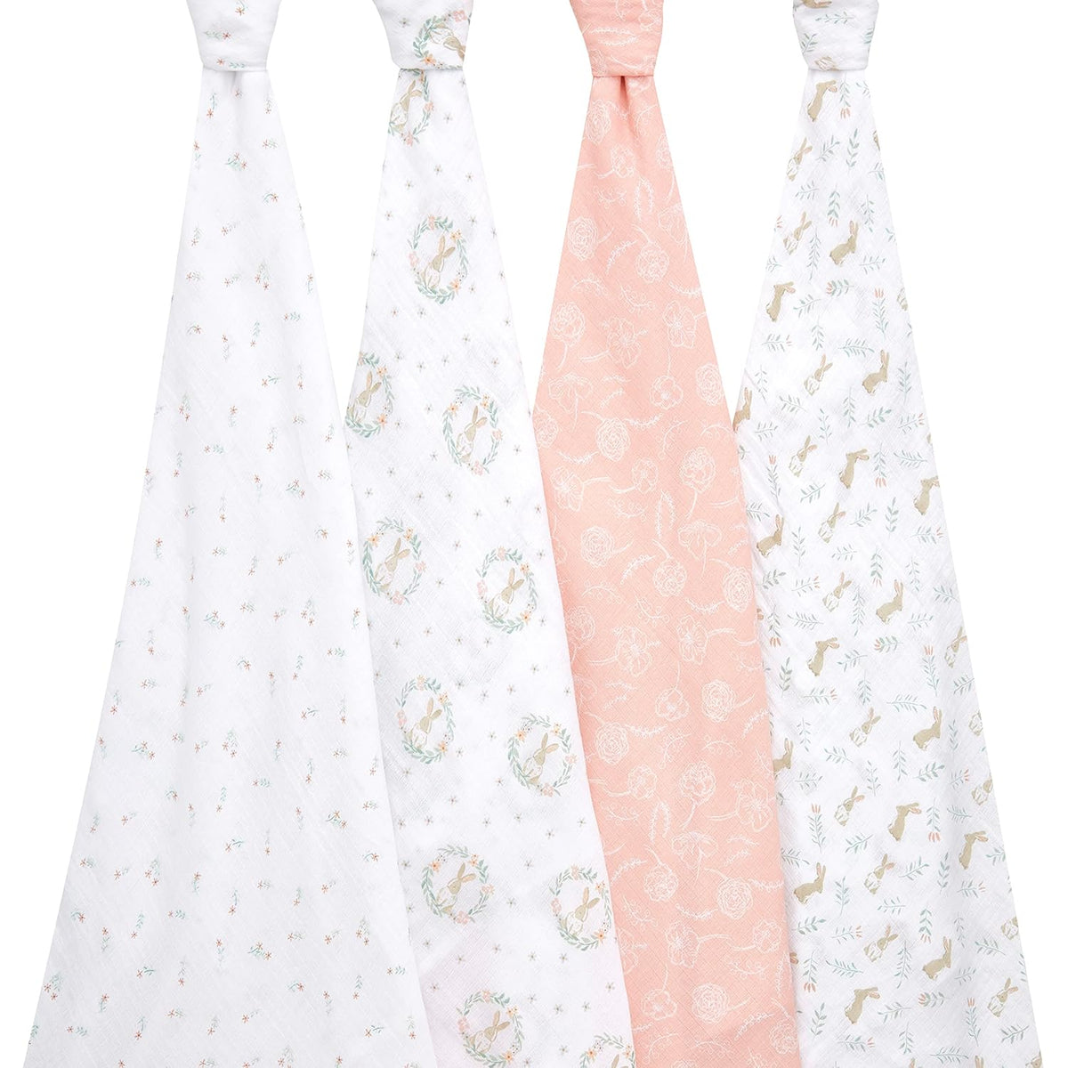 aden + anais Essentials - Mantas de muselina para bebés niñas y niñ...