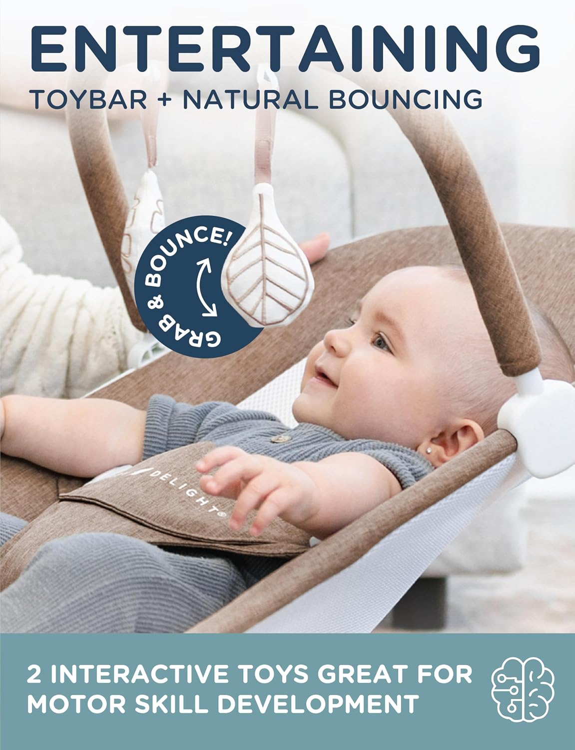 Baby Delight Highland Baby Bouncer | Infantil | 0 \u2013 6 meses |...