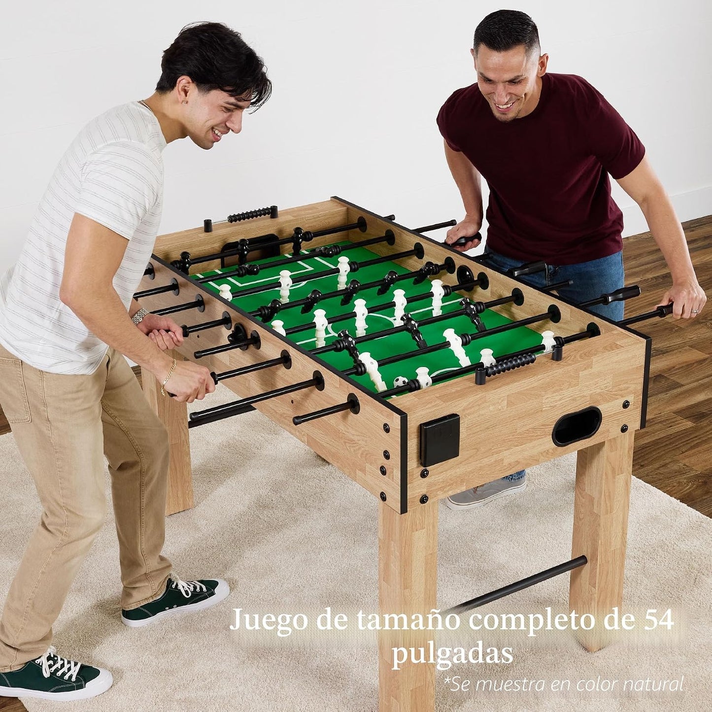 Best Choice Products Mesa de Futbolín Reglamentaria de Tamaño Compl...