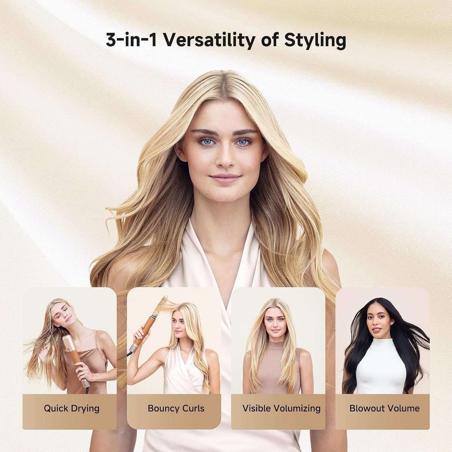 DREAME AirStyle Suite Pro - Estilizador de cabello y secadora de al...