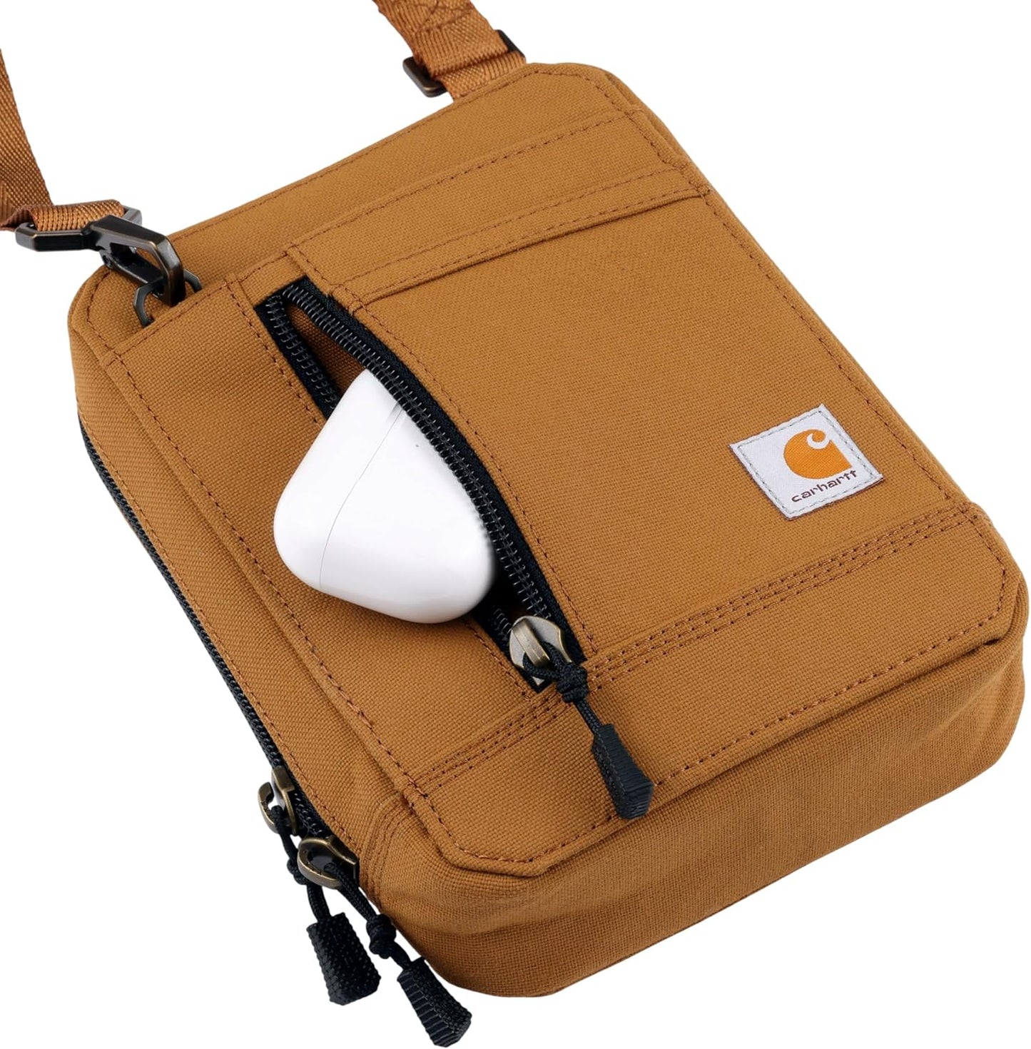 Carhartt Cartera cruzada de nailon 700D, perfecta para conciertos y...