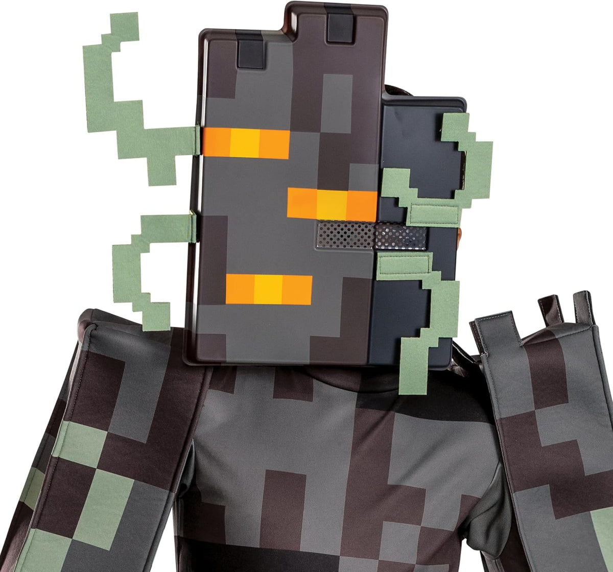 Disguise Disfraz de Minecraft crujiendo para niños, disfraz oficial...