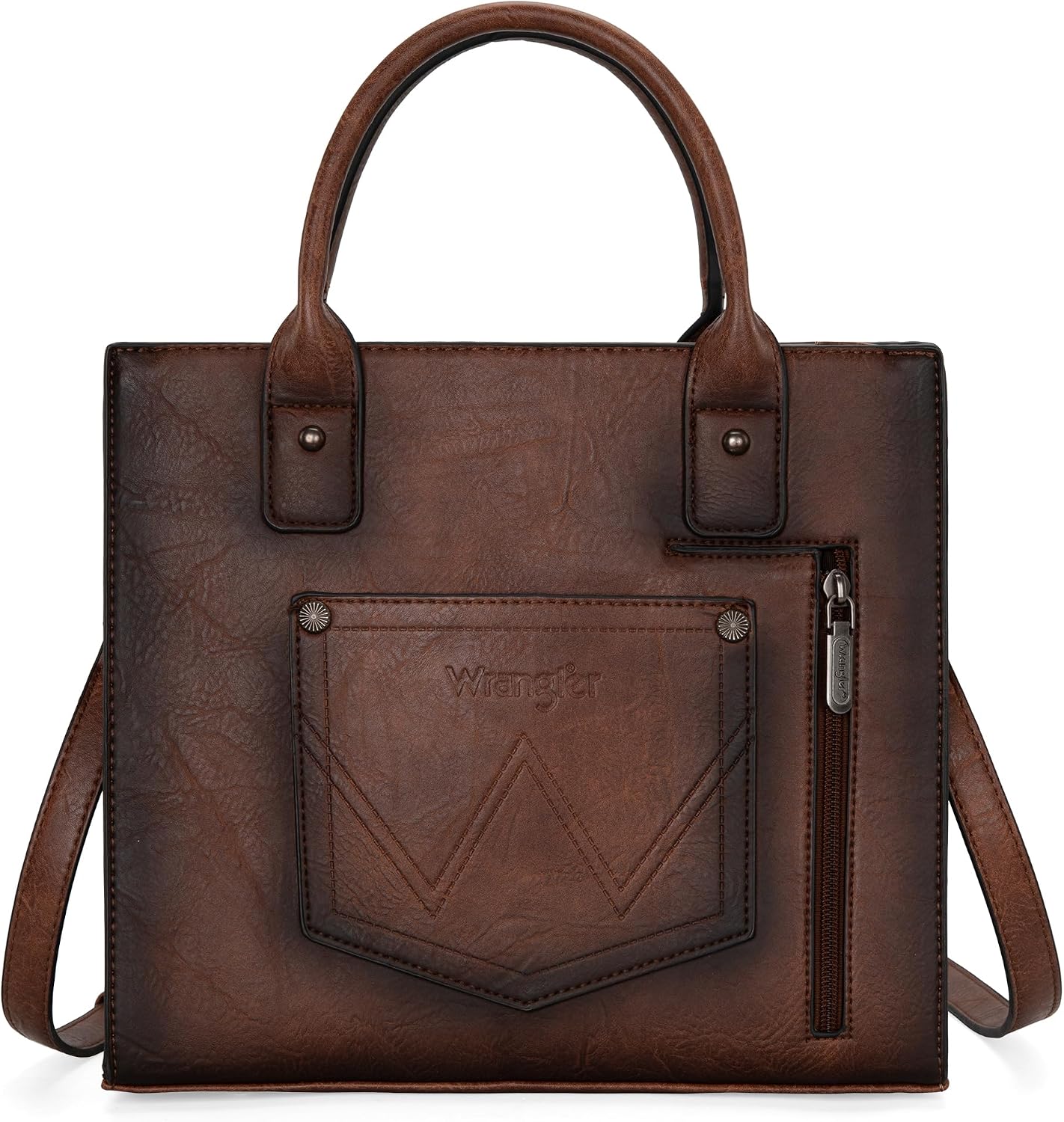 Wrangler - Bolsa de mano para mujer, juego de bolso y cartera de pi...