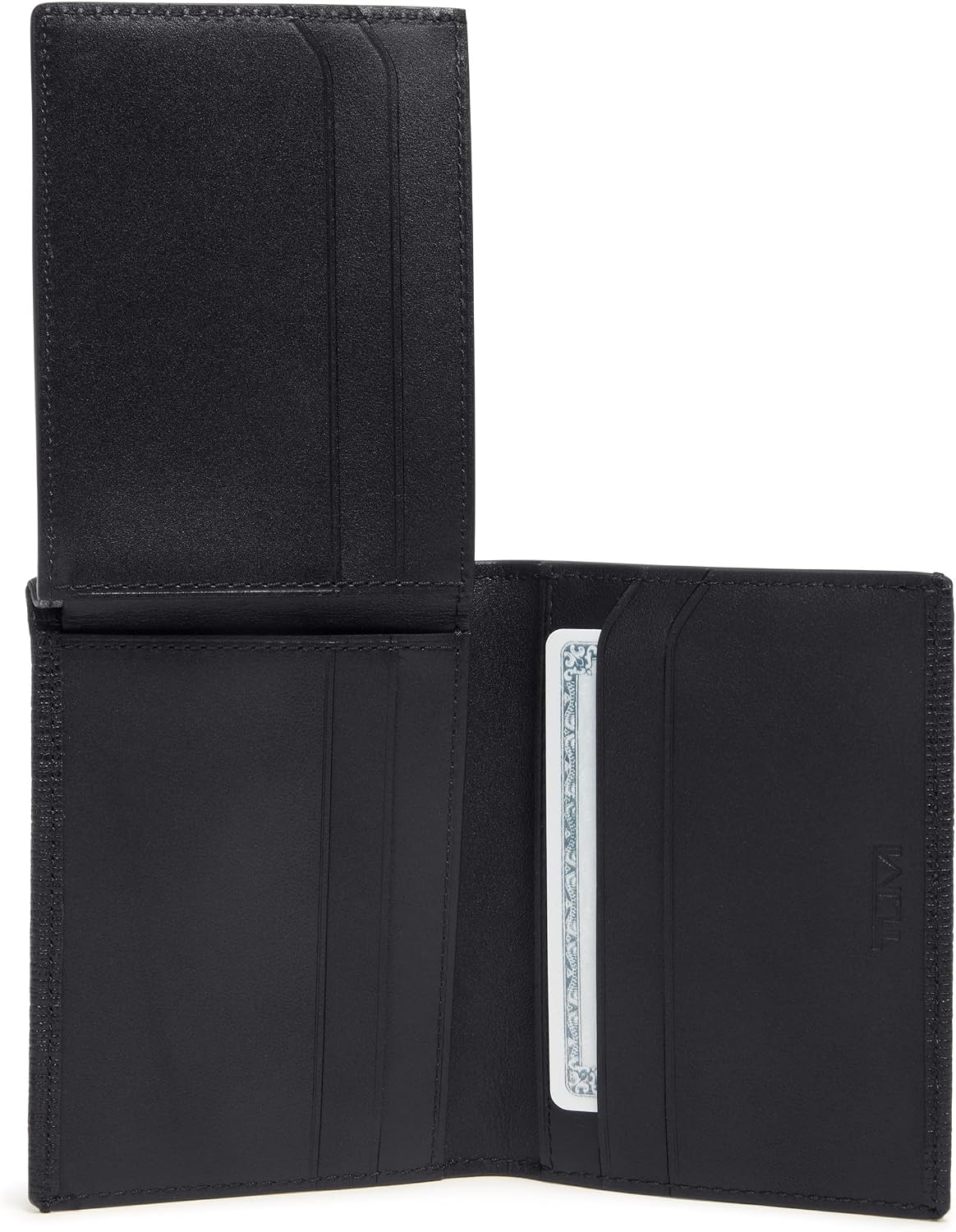 Tumi Hombres L-Fold Negro En Relieve Talla única