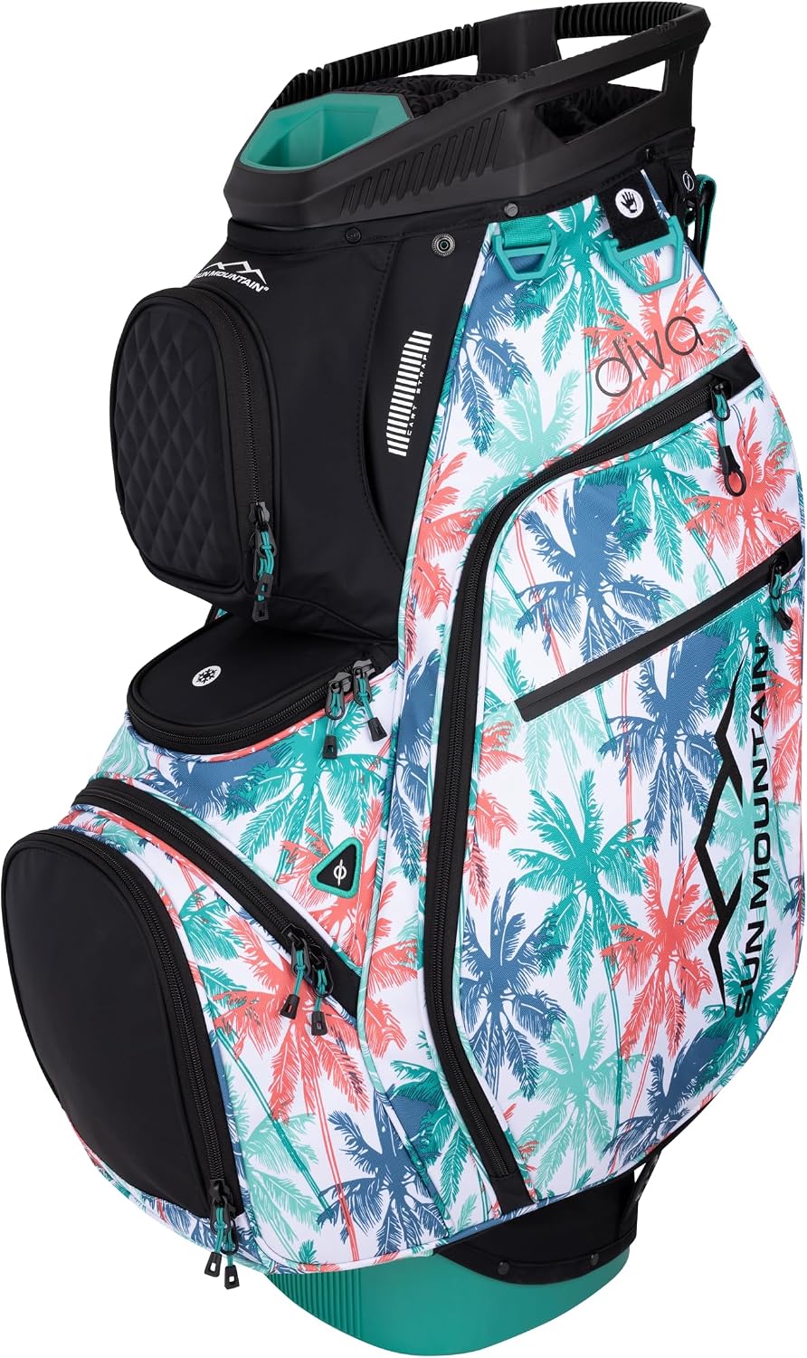 Sun Mountain Diva - Bolsa de golf con divisor de 14 vías 2025 con 8...