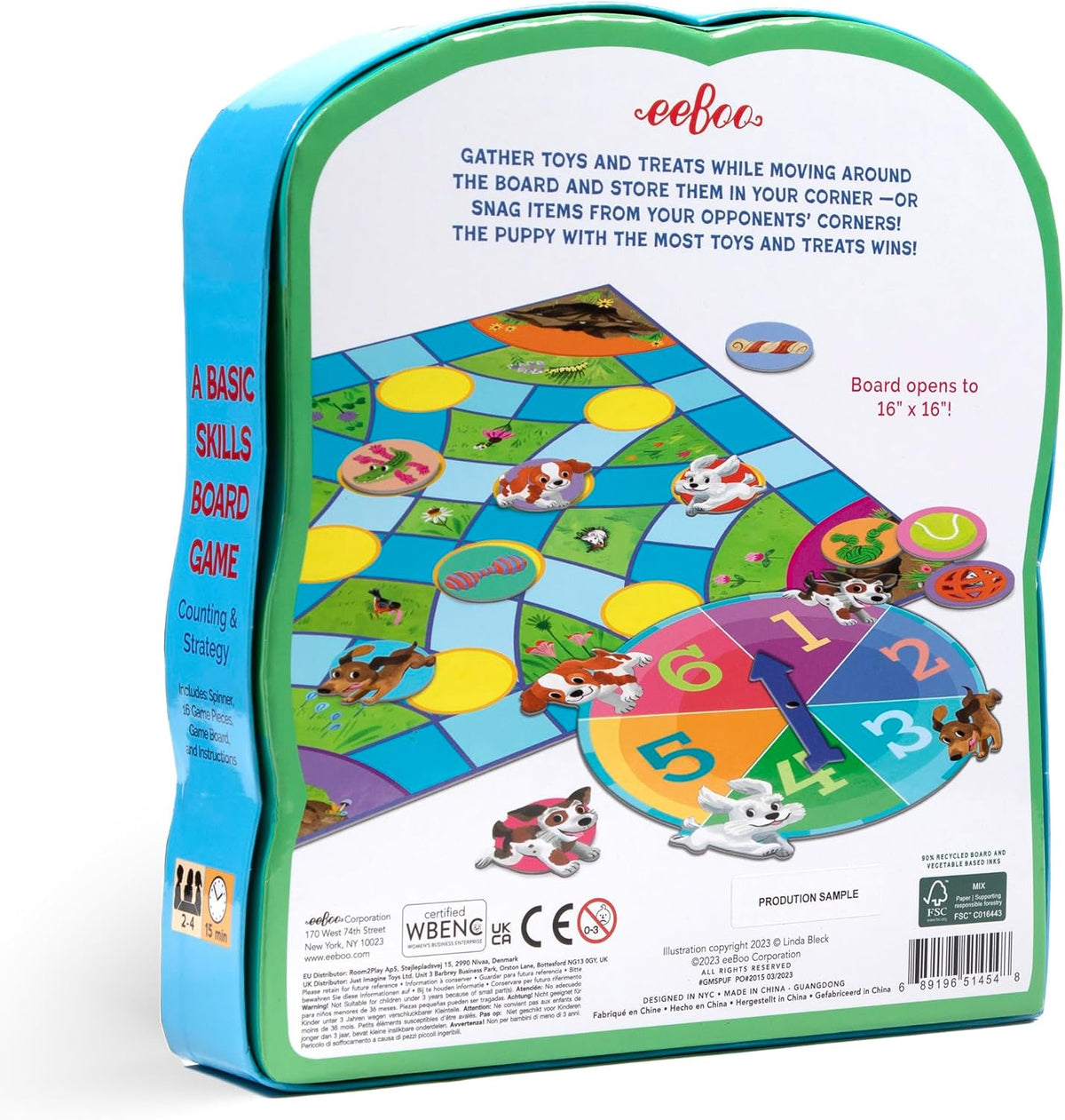 eeBoo: Puppy Fuffle - Un juego de conteo y estrategia simple, juego...