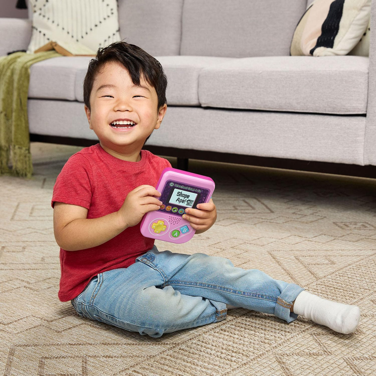 LeapFrog Preschool Game and Go juguete de videojuego portátil, rosa