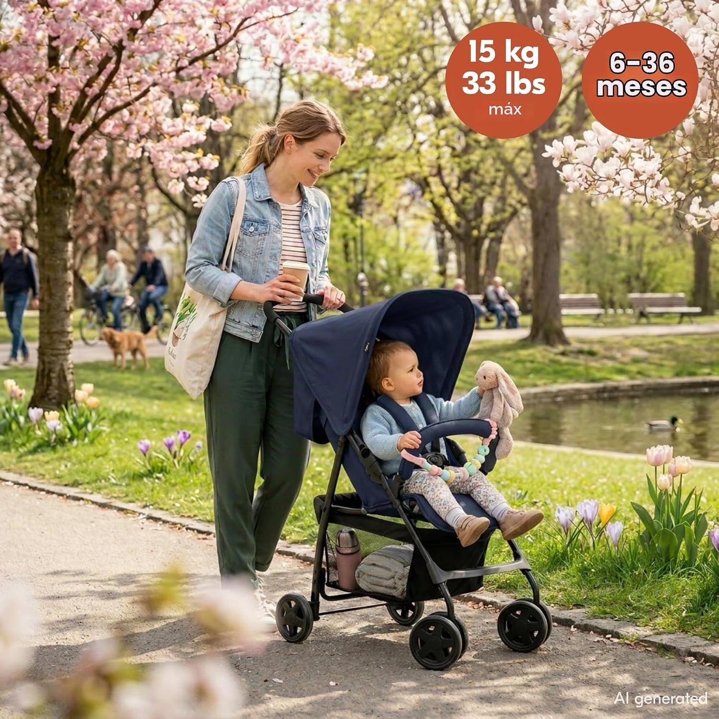 hauck Sport - Cochecito plegable ligero y compacto para bebés\/niño...