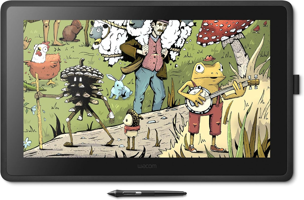 Wacom Cintiq 22 Tableta de dibujo con pantalla, pantalla Full HD de...