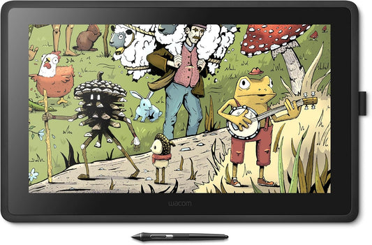 Wacom Cintiq 22 Tableta de dibujo con pantalla, pantalla Full HD de...