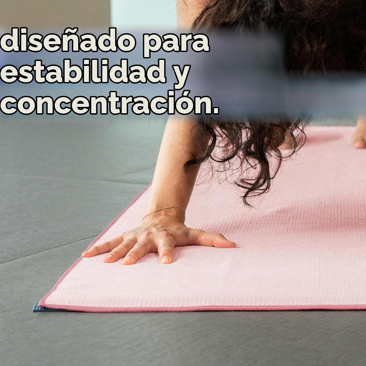 S&amp;T INC. Aura - Toalla de microfibra para esterilla de yoga con...