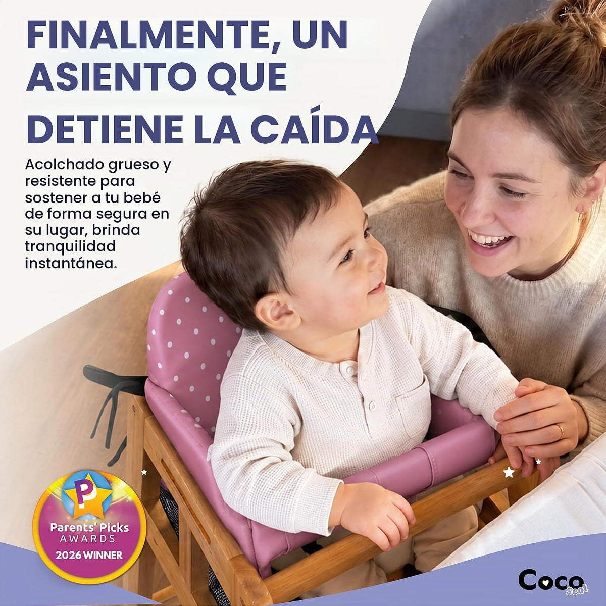 Coco Seat Inserto para silla alta y asiento de carrito de compras p...