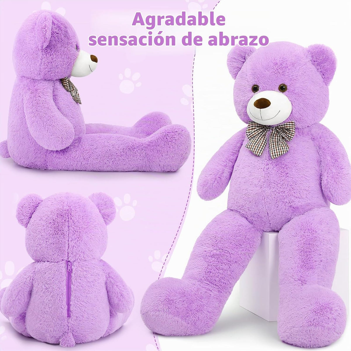MaoGoLan Oso de Peluche Gigante de 4 Pies, Adorable y Tierno Gran O...