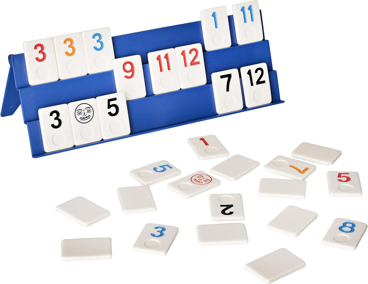 Point Games Juego clásico de Rummy Cube de tamaño completo, con est...