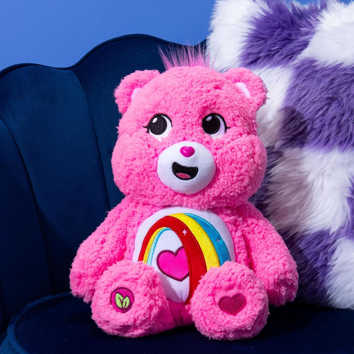 Care Bears Peluche mediano de 14 pulgadas - Oso Cheer acogedor