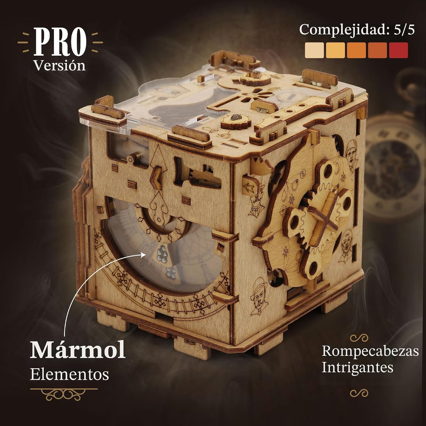 iDventure Cluebox PRO - Cámara de Sherlock - Juego de Escape Room -...