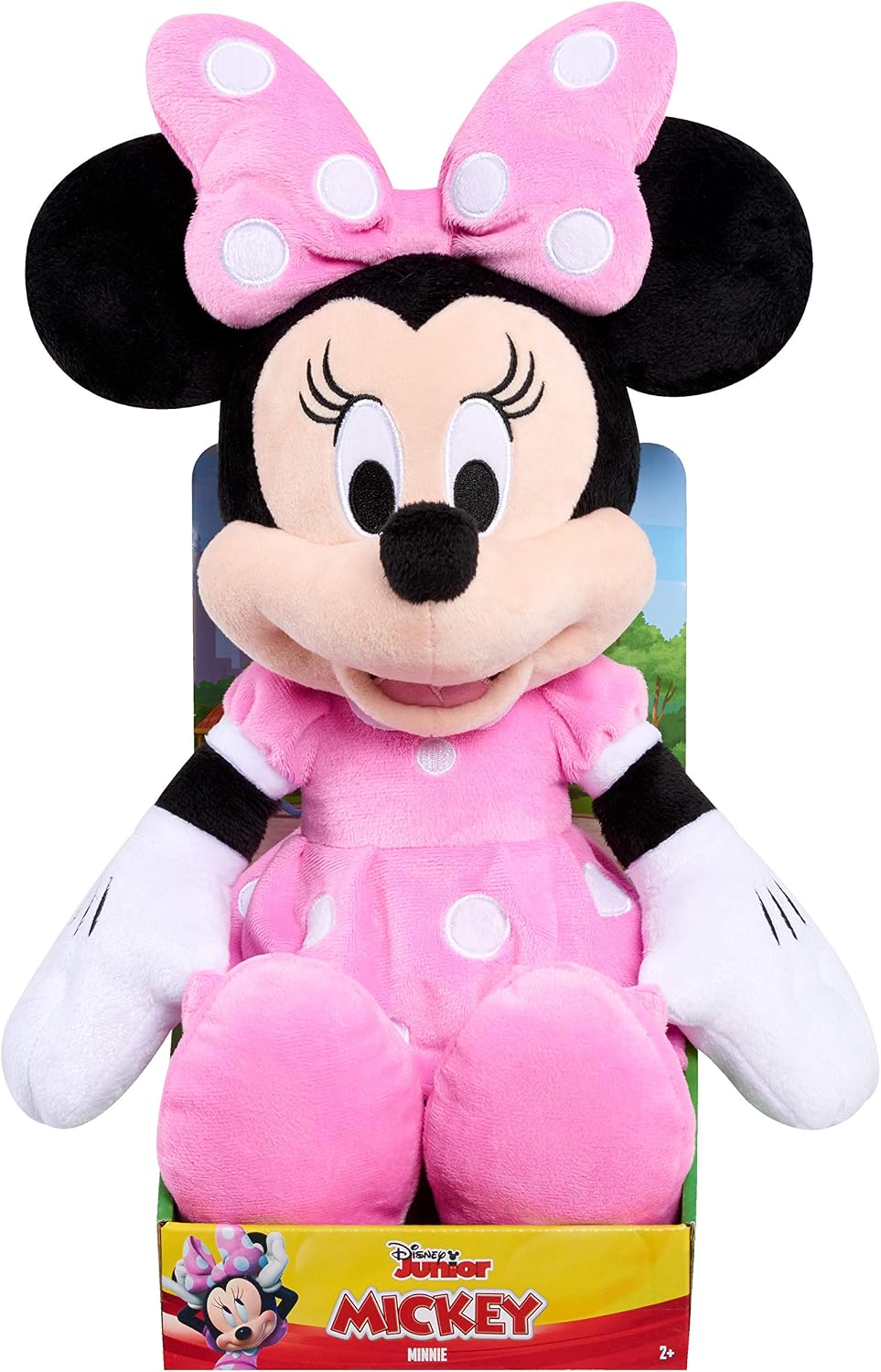 Just Play - Juguete de peluche grande de Minnie Mouse de Disney Jun...