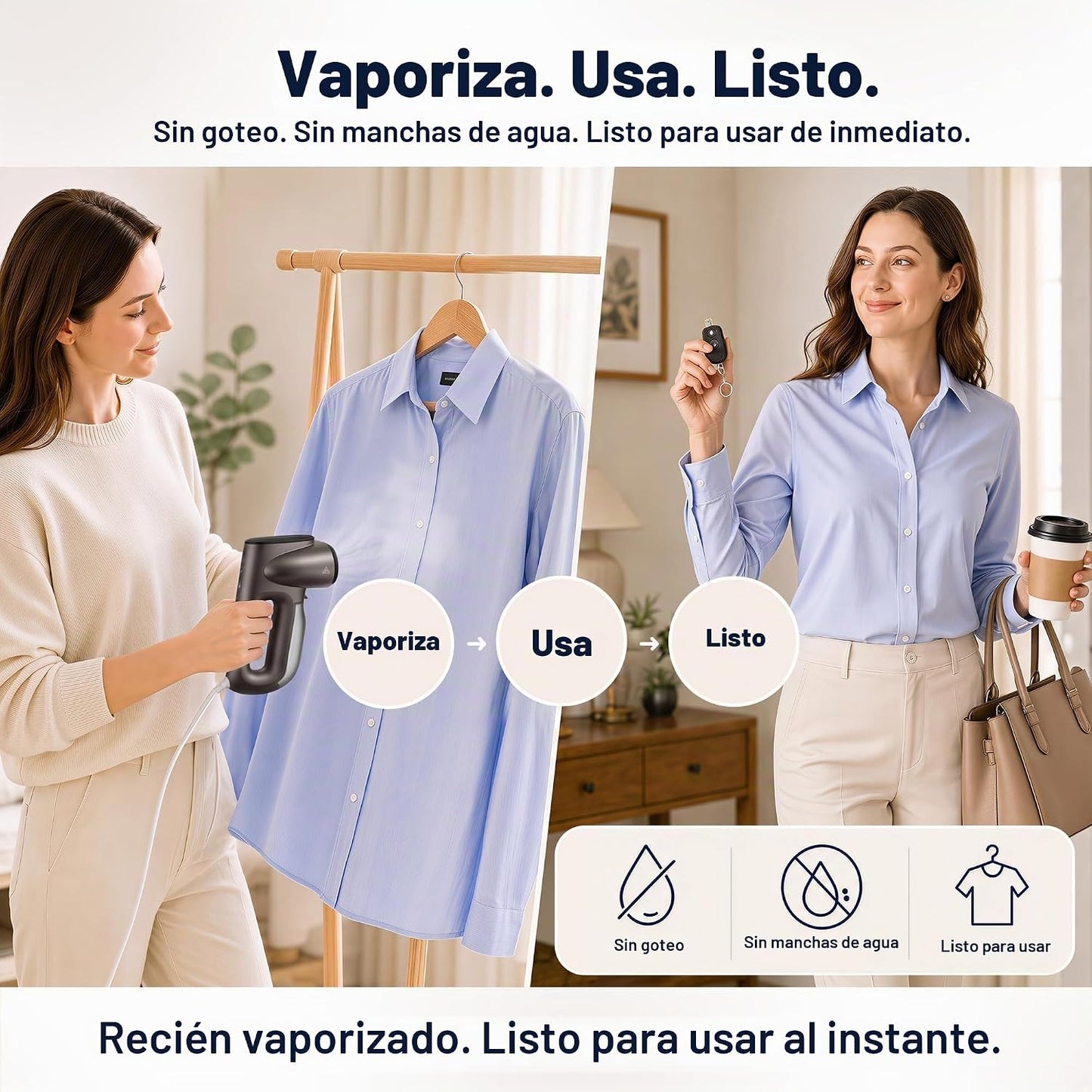 Neakasa Magic 1 vaporizador al vacío, vaporizador de mano para ropa...