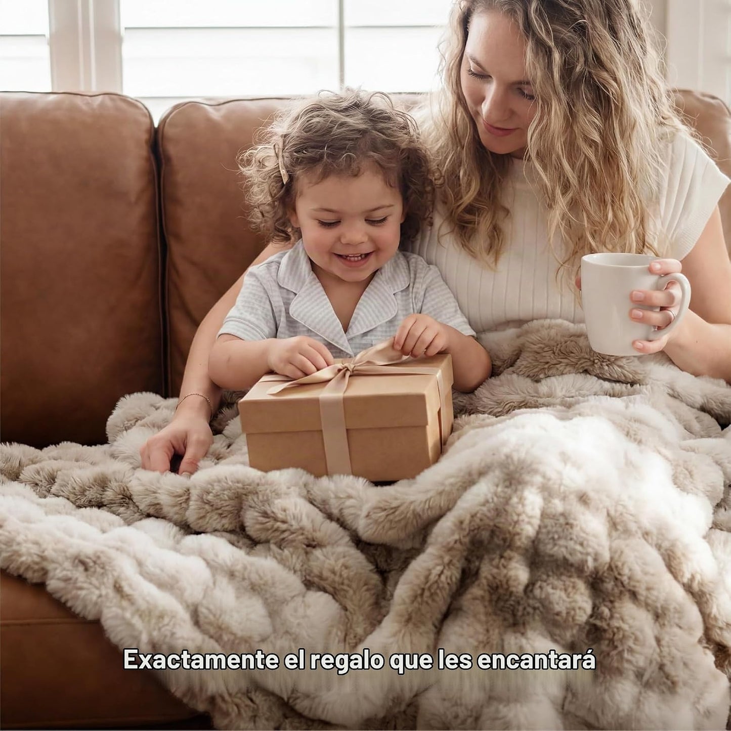 Bedsure GentleSoft Manta Suave Mullida y Esponjosa, Manta Suave y A...