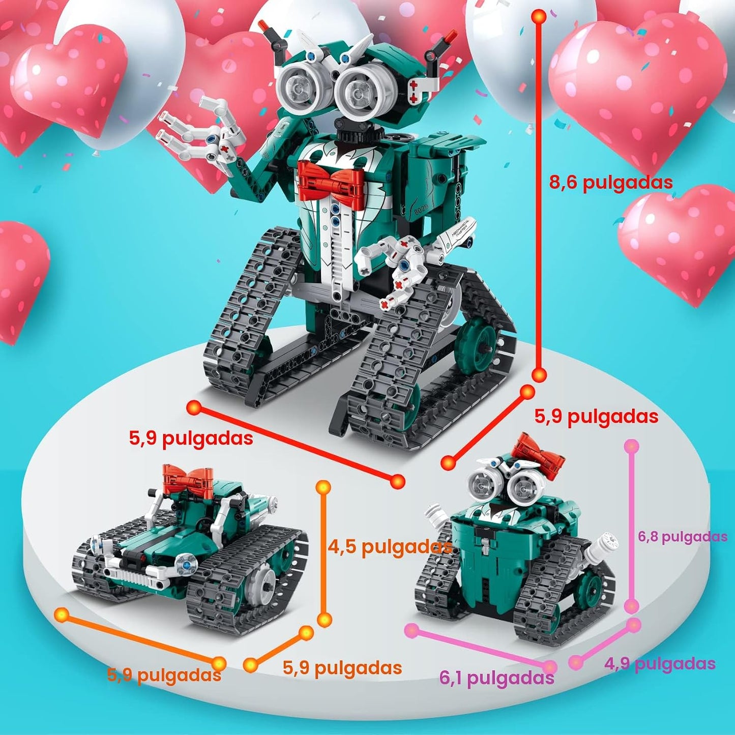 IQKidz APP\/Kits de construcción STEM de control remoto para niños...