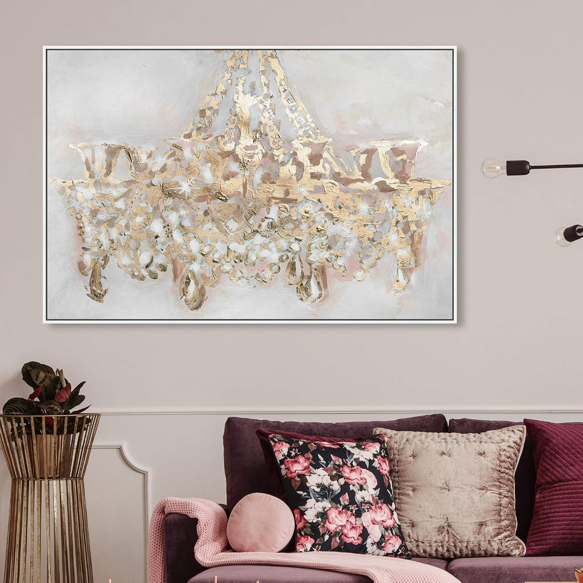The Oliver Gal Artist Co. Lienzo enmarcado de moda y glamour, con d...