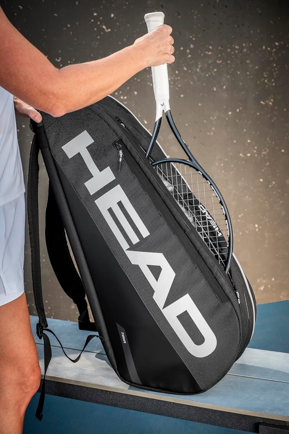 HEAD Tour Racquet Bag M (6R) Bolsa de tenis - Capacidad para hasta...