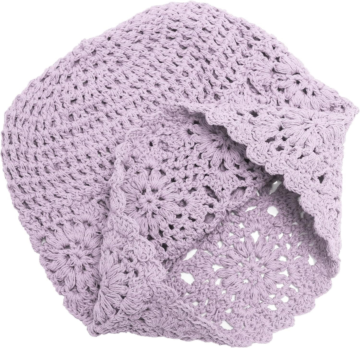 ZLYC Gorro Beanie Slouchy de Ganchillo de Algodón para Mujer Gorro...