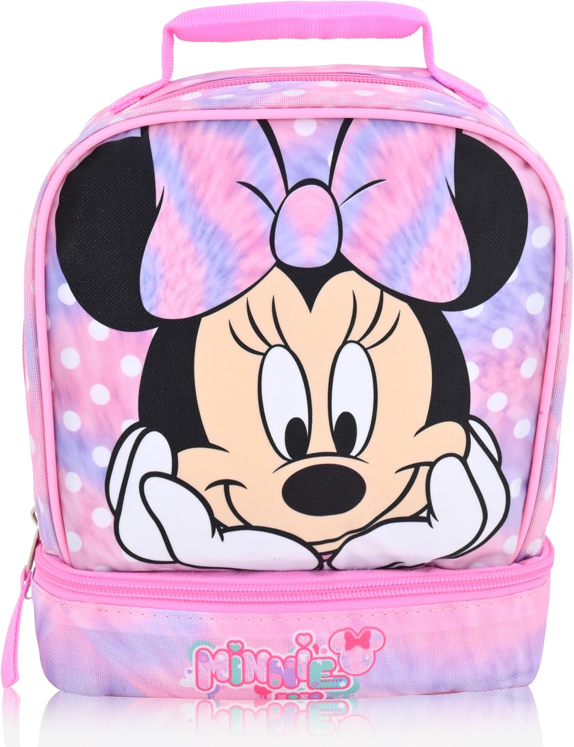 Lonchera de Minnie Mouse de Disney para niños, lonchera aislada par...