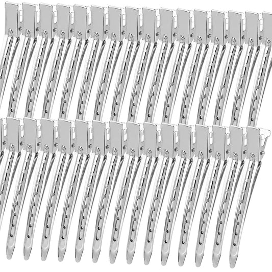 YGDZ 30 pinzas de pelo de cocodrilo de metal de 3.5 pulgadas con ag...