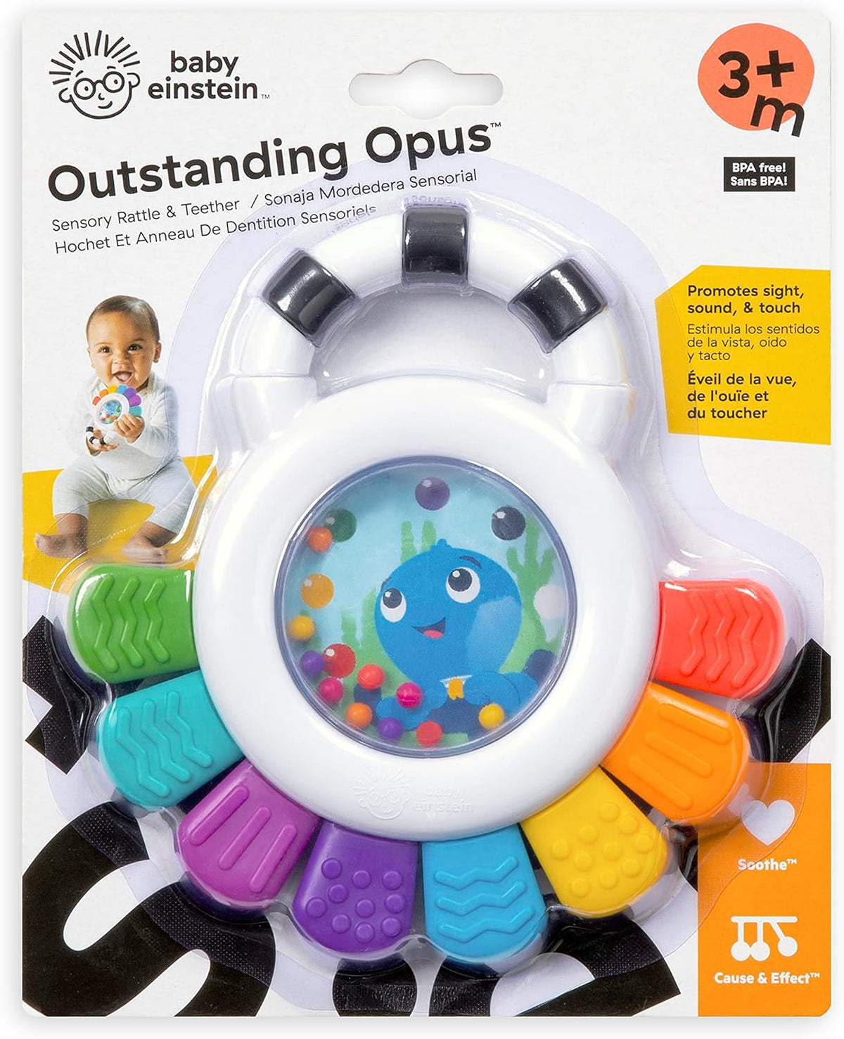 Baby Einstein Opus Sea of Senses - Set de regalo de juguetes para b...