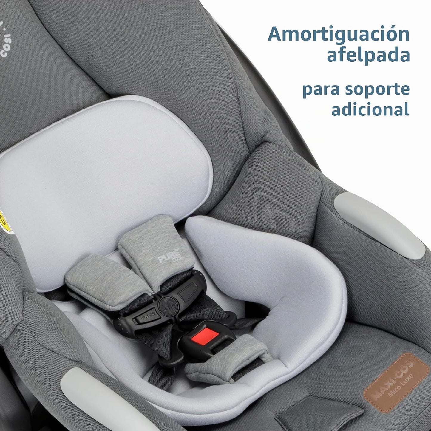Maxi-Cosi Mico Luxe Asiento de Coche Infantil con Base, Asiento de...