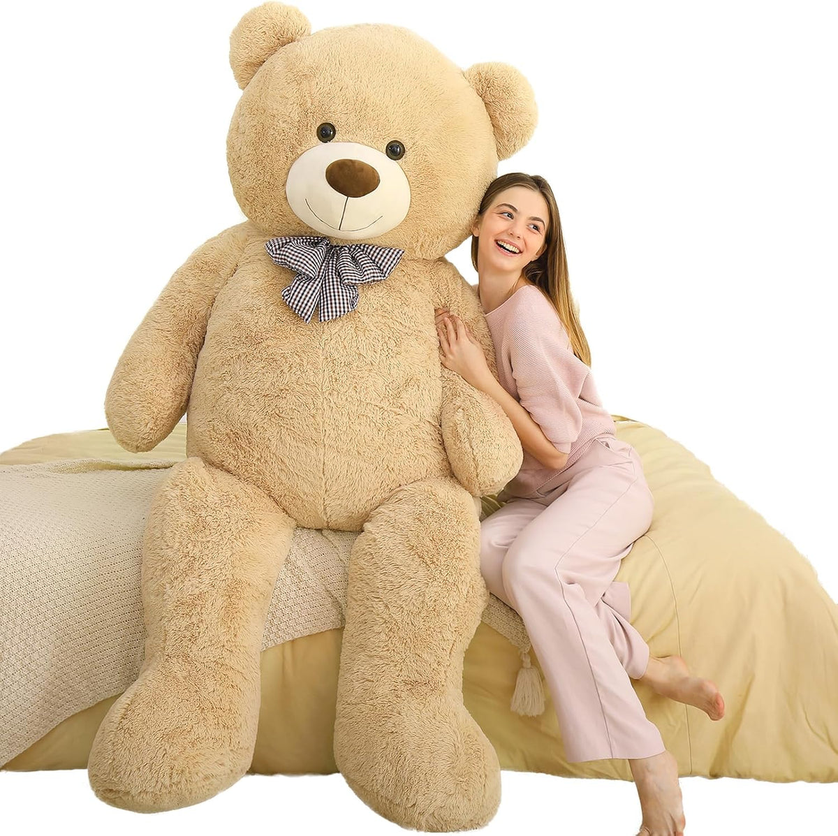 MaoGoLan Oso de Peluche Grande, 6 Pies de Tamaño Real, Animal de Pe...
