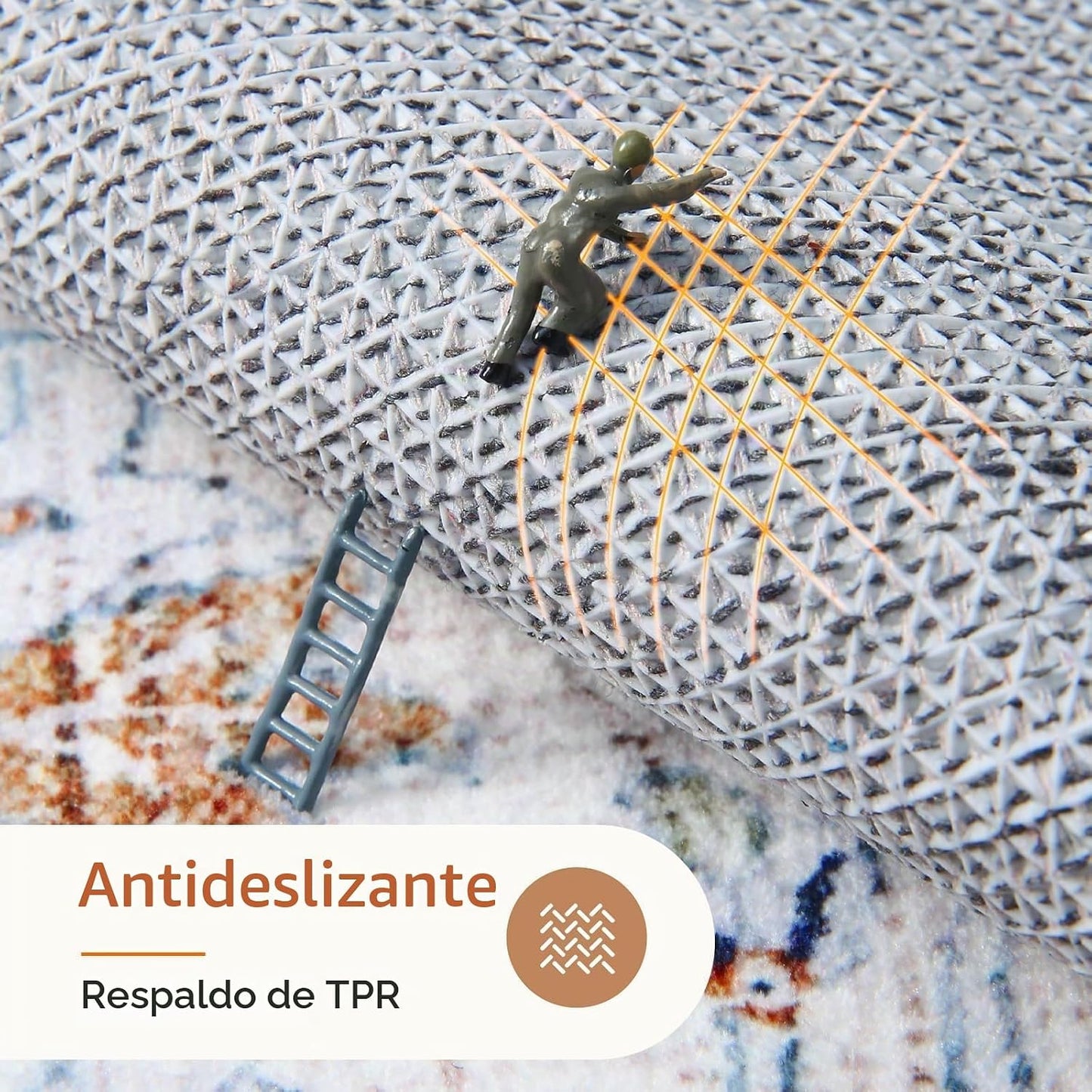 OPPODREAM - Alfombra suave de área de 5 x 7 pies con parte trasera...