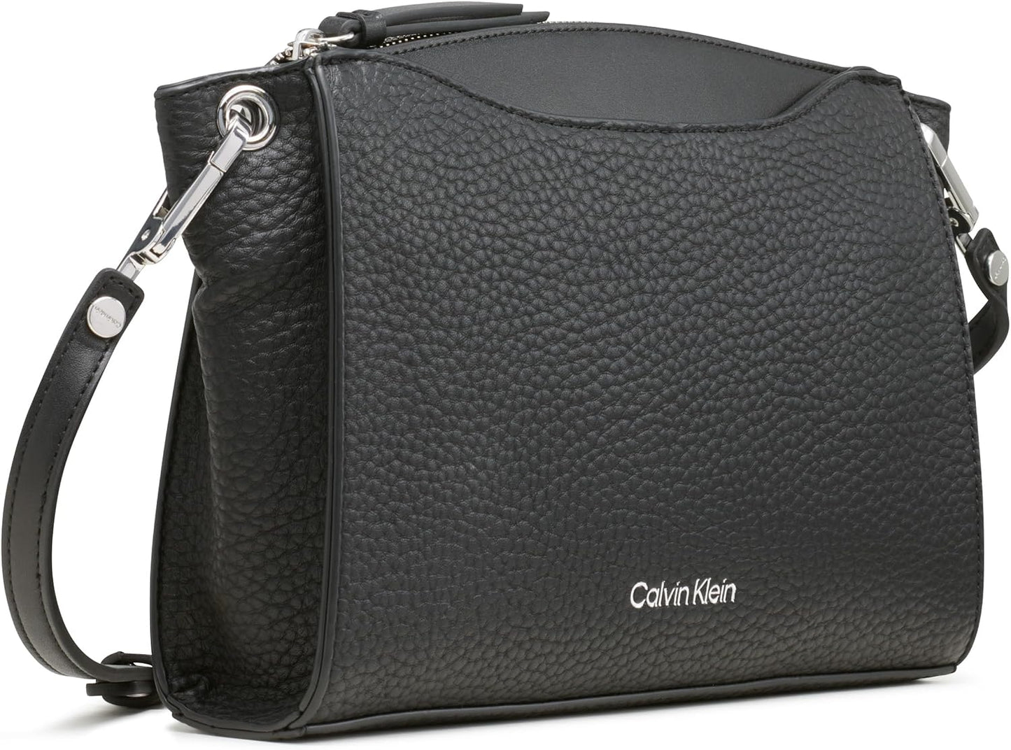 Calvin Klein Bandolera con cremallera superior Garnet para mujer