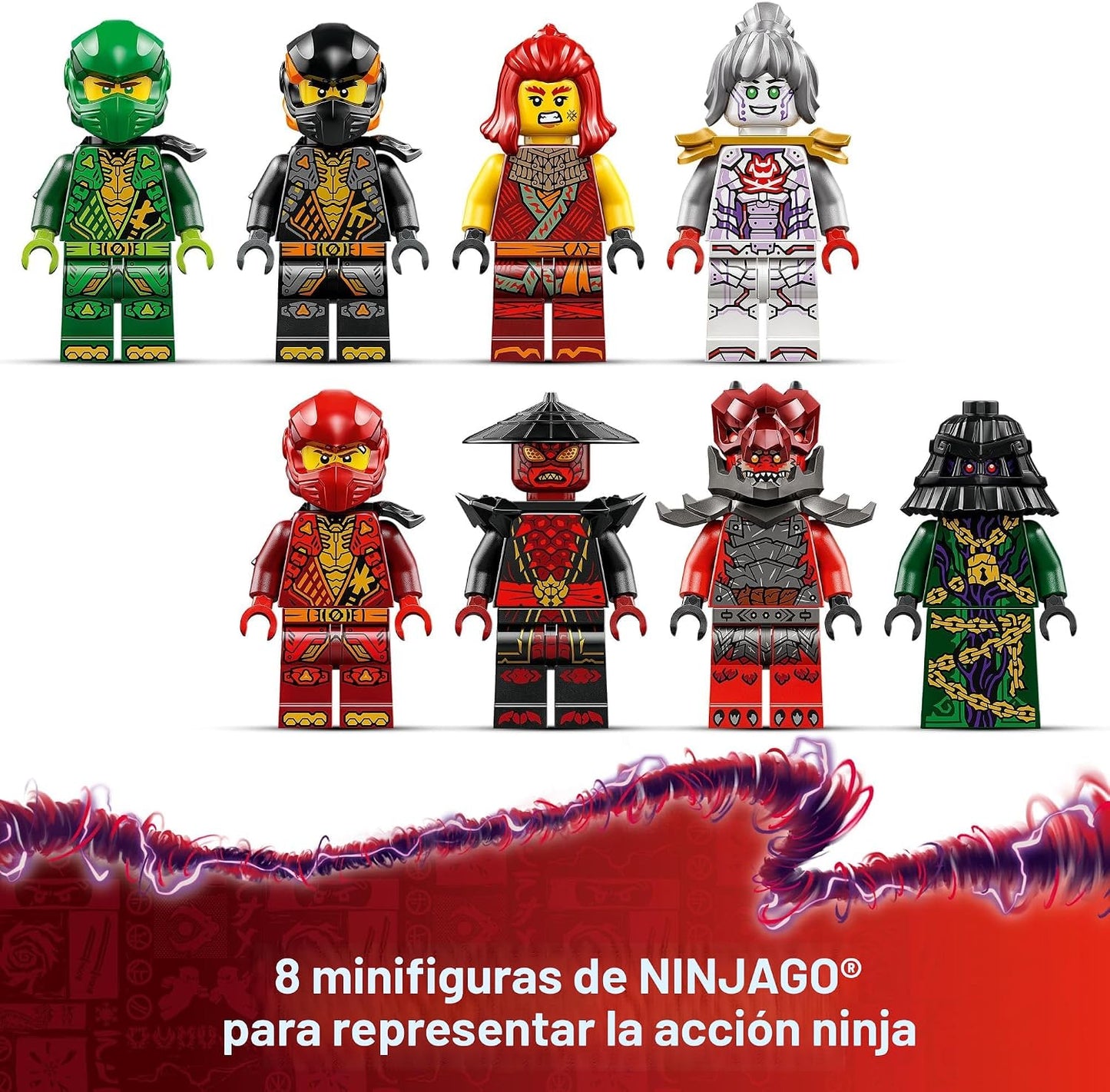 LEGO NINJAGO Dragón de Arco del Enfoque Set de Batalla - Juguete pa...