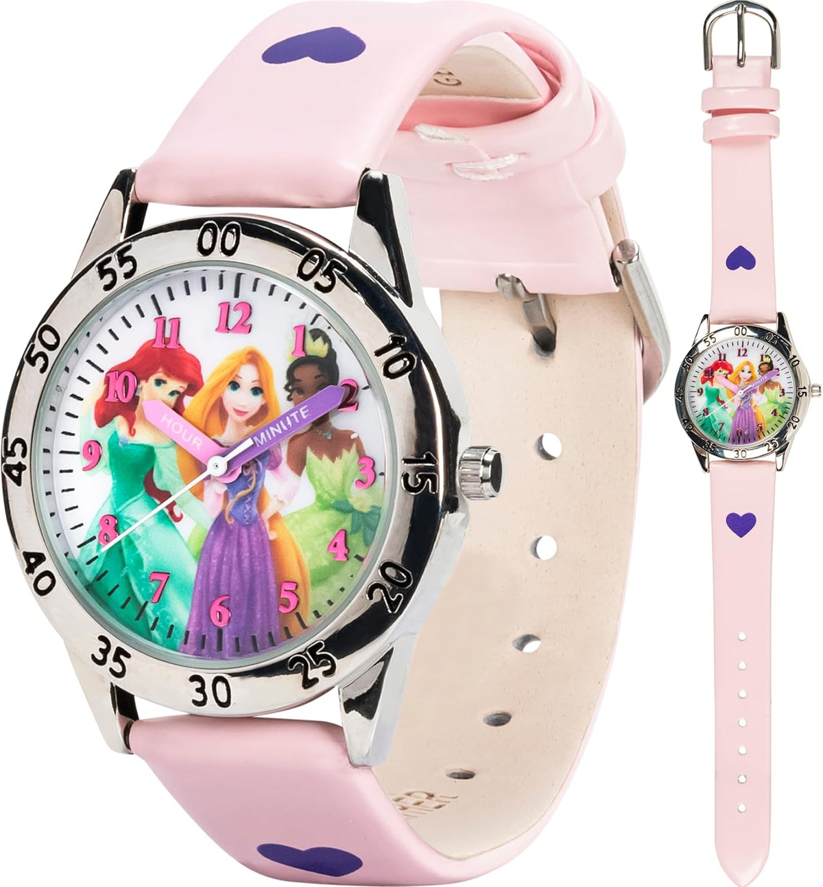 Disney Princess Time Teacher - Reloj para niños, fácil aprendizaje...