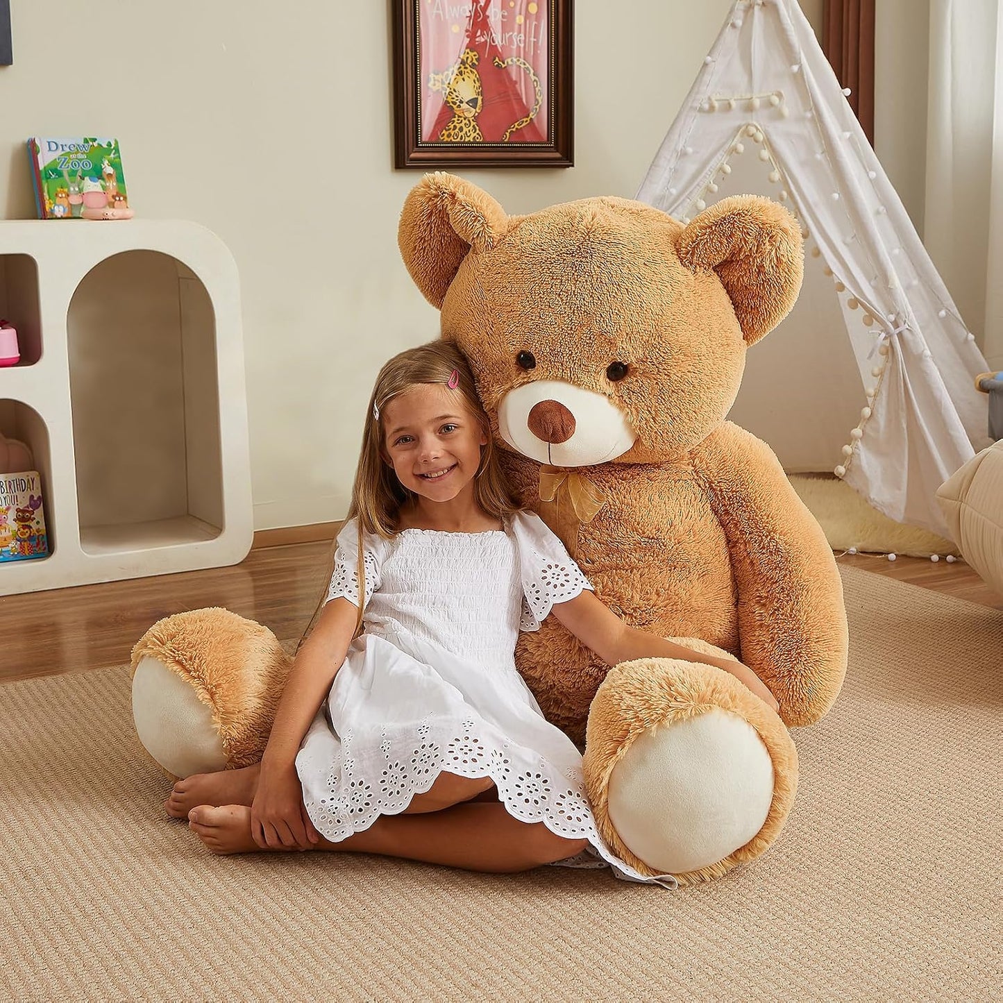 HollyHOME Oso de Peluche Gigante de 5 Pies Oso de Peluche Grande An...