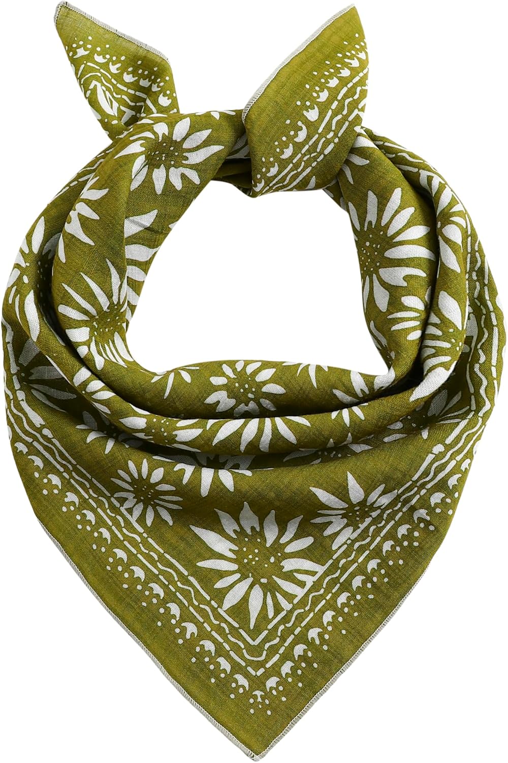 STARWHISPER Bandana multicolor de algodón de 22 x 22 pulgadas para...
