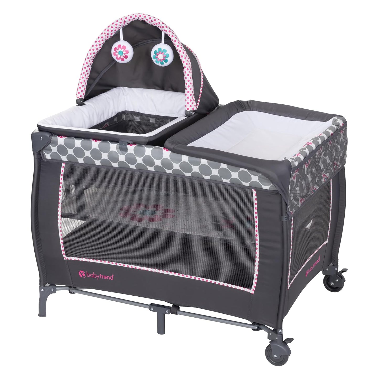 Baby Trend Lil' Snooze™ Deluxe II Centro de Guardería® Playard,...