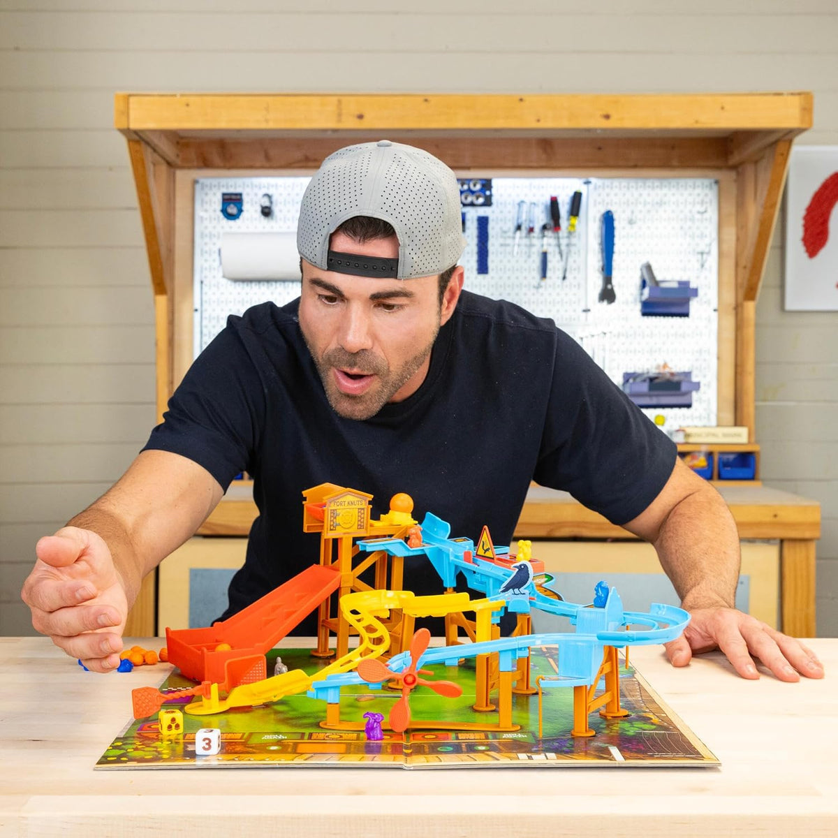 CrunchLabs Squirrel Dash, juego de mesa para niños para una noche d...