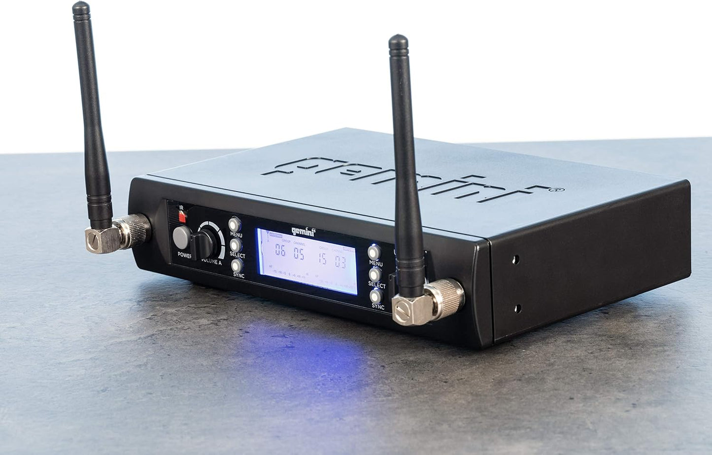 Gemini Sistema de micrófono inalámbrico dual UHF (UHF-6200M) | Micr...