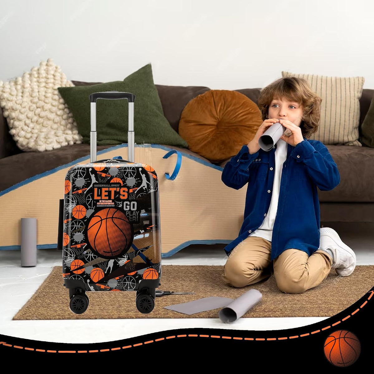 Juego de equipaje para niños Homskiii 5 piezas, juego de maletas de...