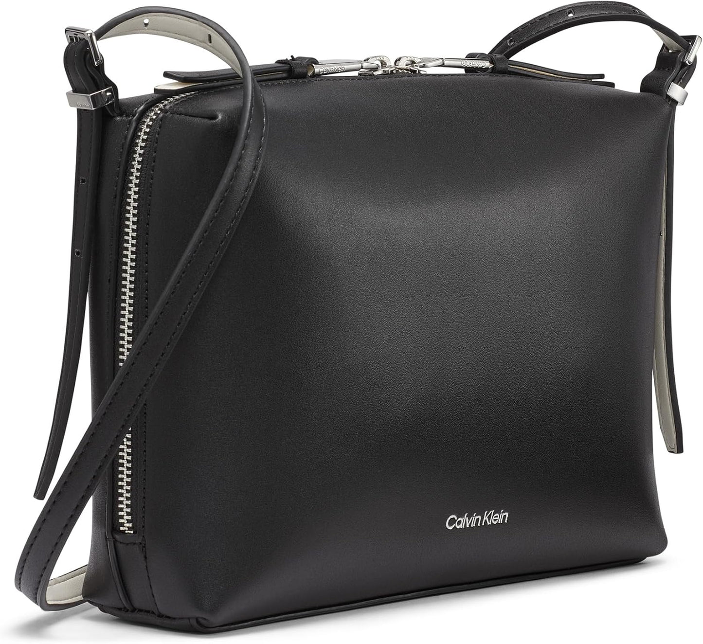 Calvin Klein Lowen Top - Bandolera con cremallera para mujer