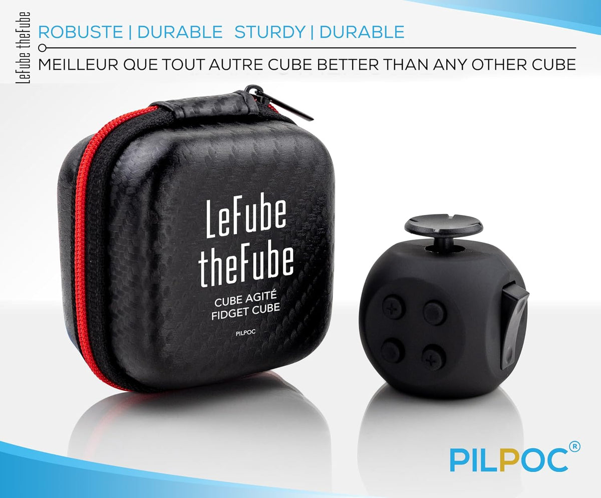 PILPOC theFube Fidget Cube, cubo infinito de 6 lados para aliviar e...