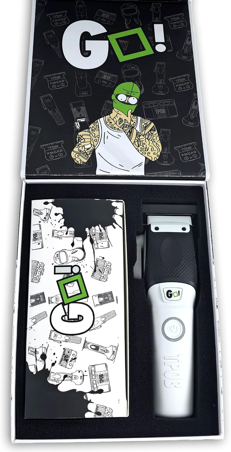 TPOB GO Barber - Cortapelos para hombre 9000 RPM con empuñaduras de...