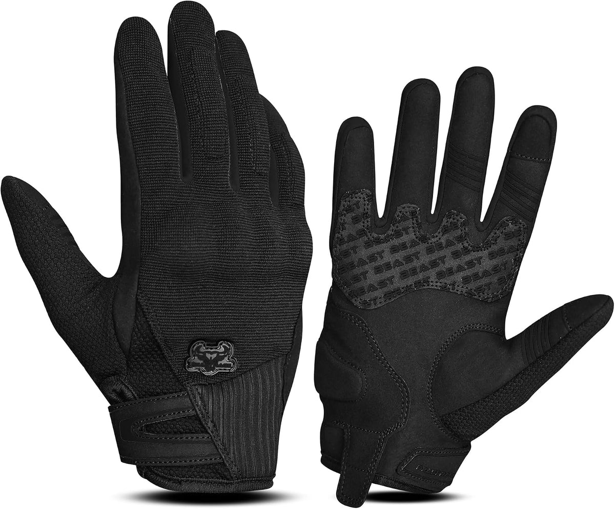 BEAST RAGE Guantes de motocicleta de verano \u2013 Guantes transpir...