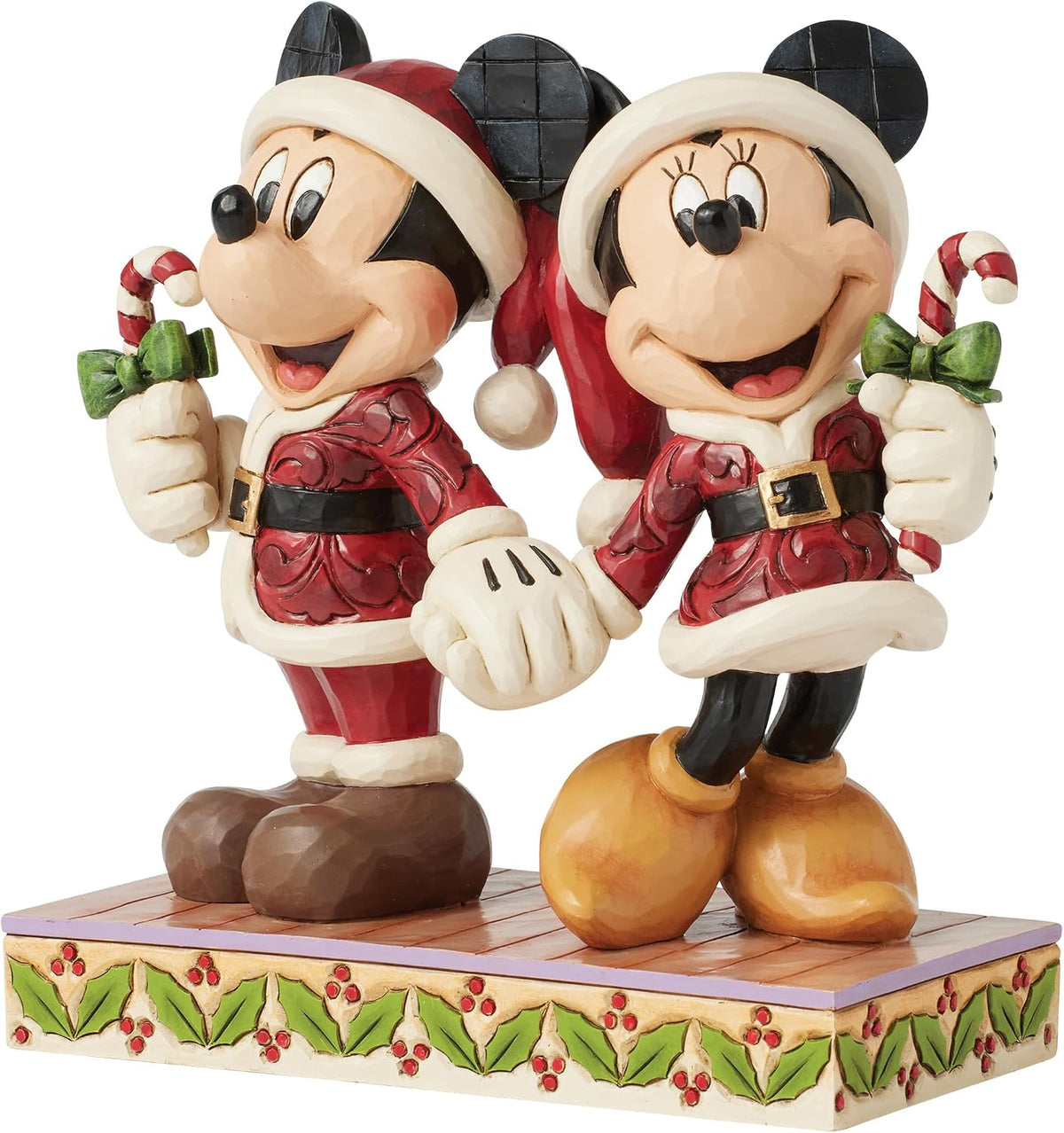 Enesco Disney Traditions by Jim Shore - Figura de Mickey y Minnie M...