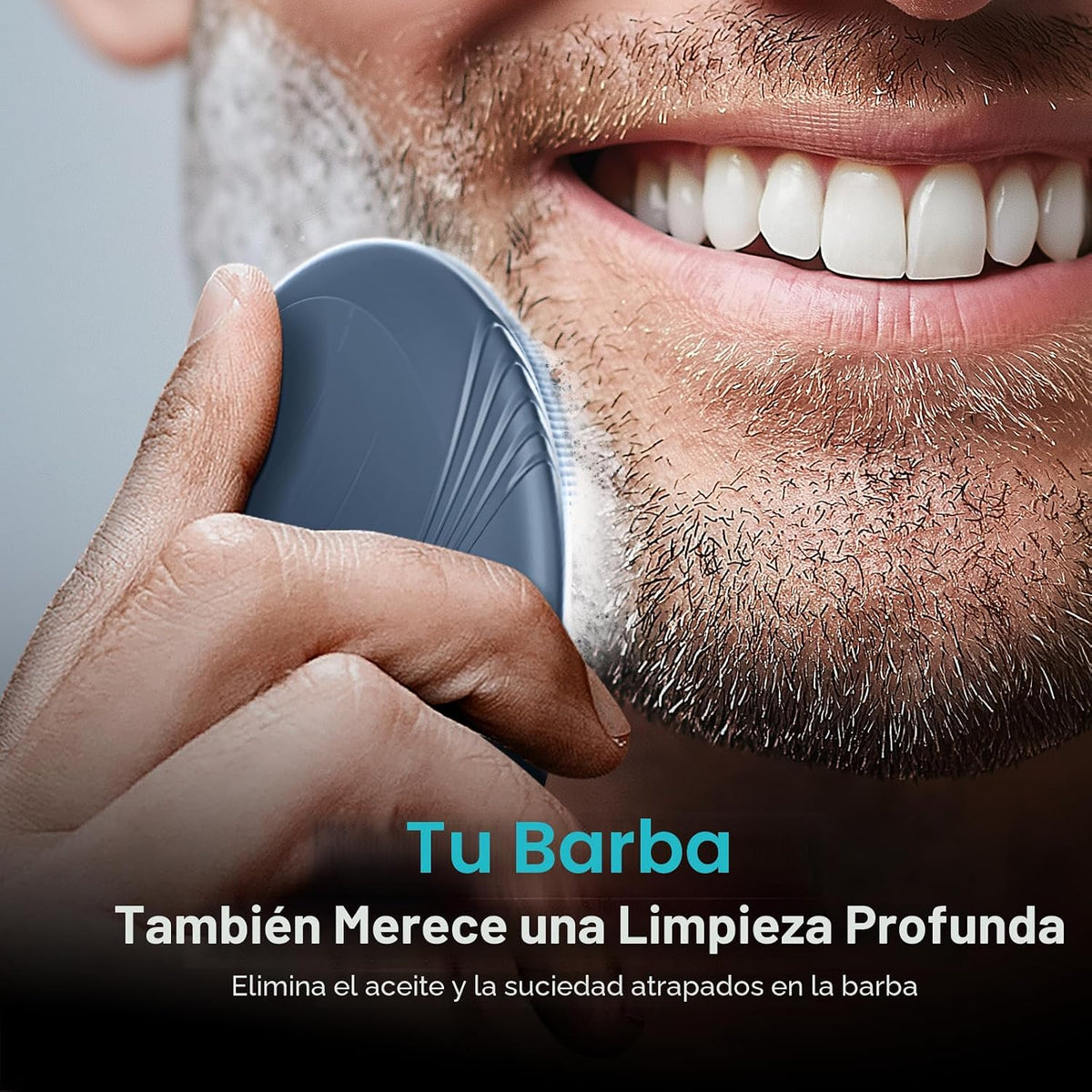 COSLUS FBS01 - Cepillo de limpieza facial, compacto, azul marino |...