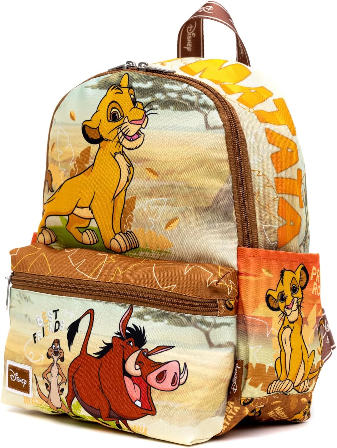 Wondapop Mochila de nailon Lion King de 13"
