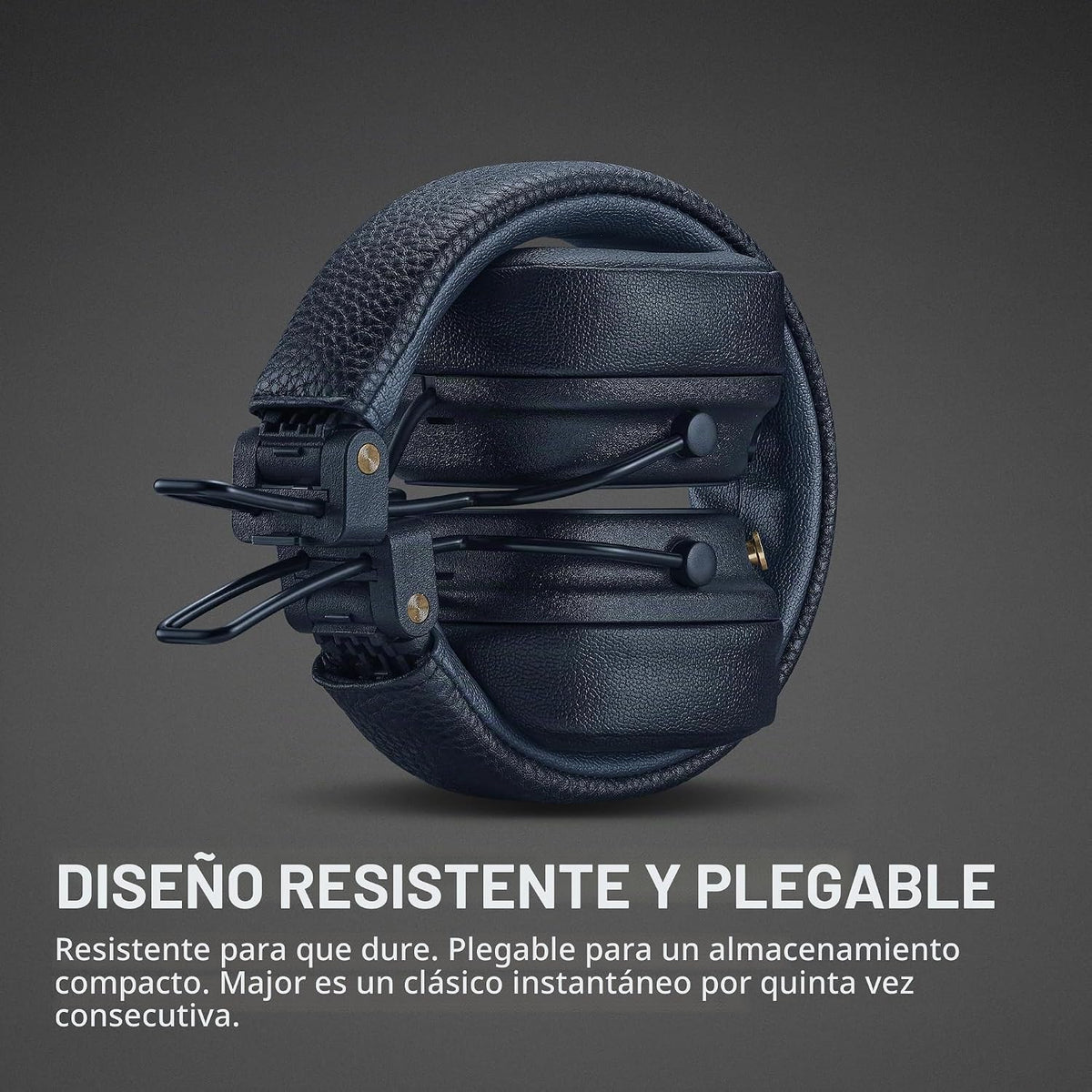 Marshall Major V - Auriculares inalámbricos Bluetooth para la oreja...